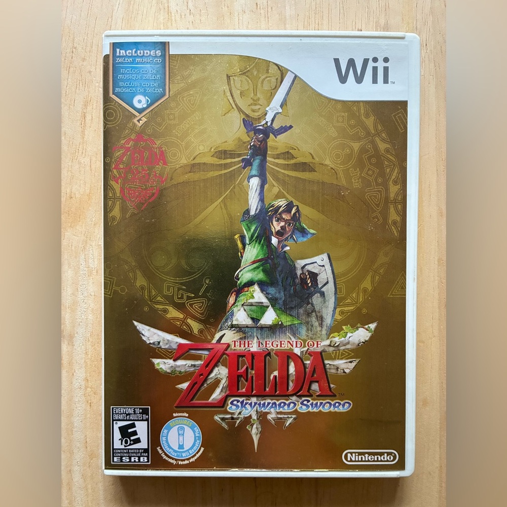 The Legend of Zelda, Skyward Sword & Orchestra Symphony CD, - Nintendo Wii 2011